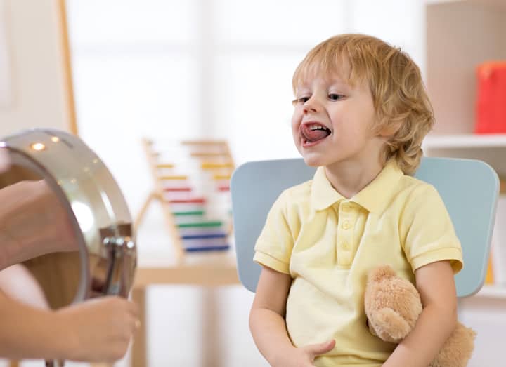 Pediatric speech therapy 